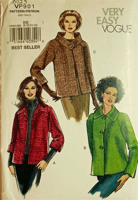 Very Easy Vogue Jacket Sewing Patterns Isabelerhyn