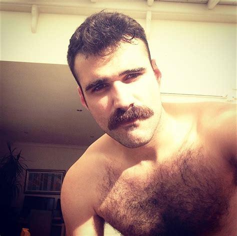 Christopher Camplin Perfect Mustache Hairy Men Bearded Men Hipster