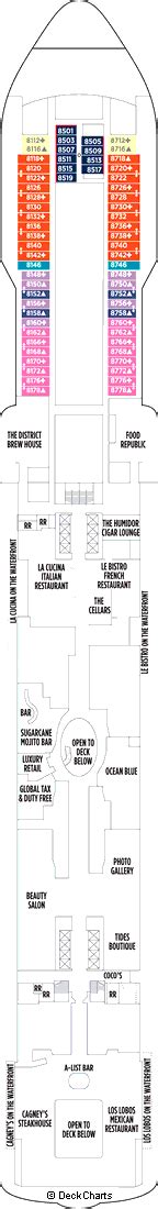 Norwegian Joy Deck Plans: Ship Layout, Staterooms & Map - Cruise Critic