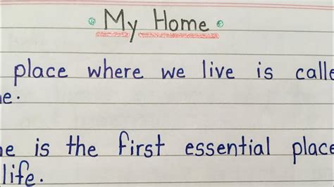 My Home Essay In English Essay On My Home In English 10 Lines