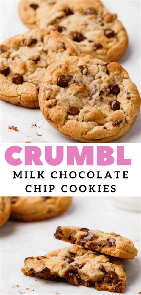 Crumbl Chocolate Chip Cookies Copycat Recipe Lifestyle Of A Foodie