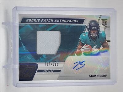 TANK BIGSBY 2023 ZENITH RPA ROOKIE PATCH AUTOGRAPH RC AUTO 299 Q0M 80