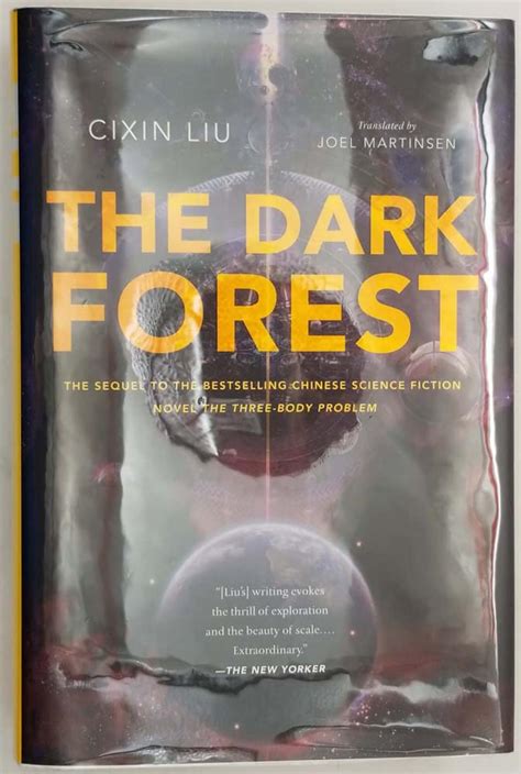 The Dark Forest Cixin Liu 2015 1st Edition | Etsy