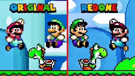 Super Mario World Redone 2 0 Vs Original Which Is Better YouTube