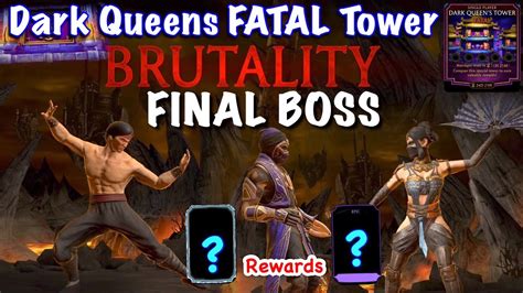 Dark Queens Fatal Tower 200 Final BOSS Gameplay Rewards Mortal