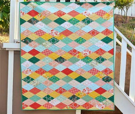 Kissing Diamonds Quilt Tutorial Quilt Tutorials Quilts Quilt Patterns