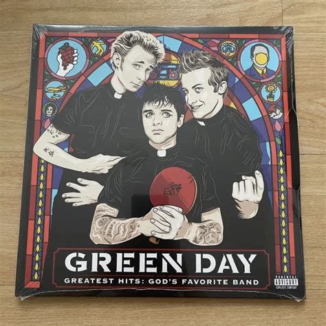 แผ่นเสียง Green Day Greatest Hits Gods Favorite Band 2 × Vinyl Lp