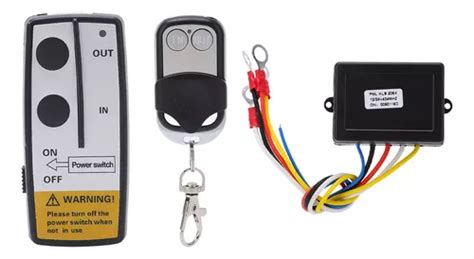 Kit De Receptor Remoto Inal Mbrico Winch Control Dc V V Cuotas Sin