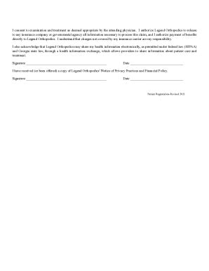 Fillable Online Patient Medical History Form Signature Line Addition