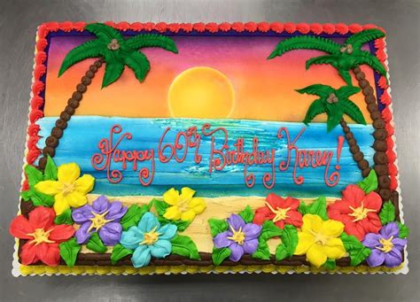 Pin By Isla Evangeline On The Cake Decorating Thing Hawaiian Birthday