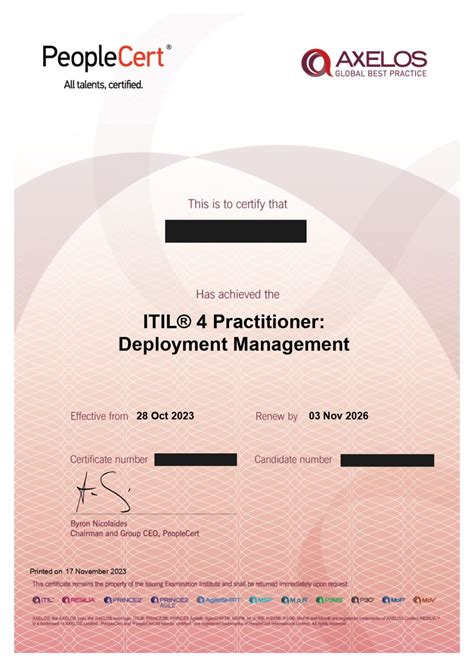 ITIL 4 Practitioner Deployment Management Practice Live Online In