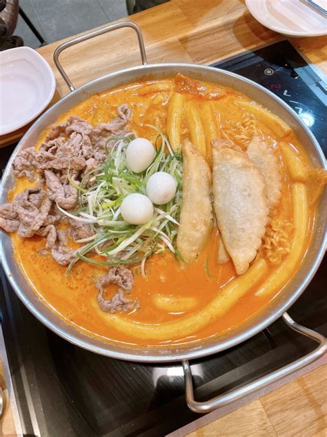 갤러리아 타임월드 맛집 청년다방 차돌로제떡볶이 And 버터갈릭 감자튀김 네이버 블로그