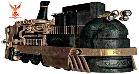 Steampunk Train 2 By Phoenixrisingstock On Deviantart