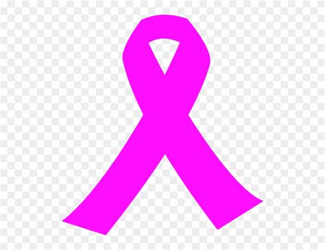 Download Pink Ribbon Clipart Hot Pink Breast Cancer Ribbon Png Download 63763 Pinclipart