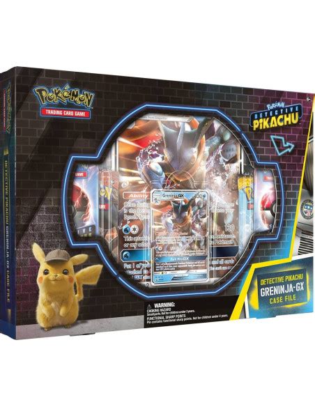 Pokémon Tcg Detective Pikachu Greninja Gx Case File