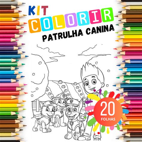 Desenhos Da Patrulha Canina Para Colorir Explore A Magia E A Divers O