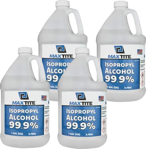 Amazon Duda Energy 4 X 950ml Bottles Of 99 9 Pure Isopropyl