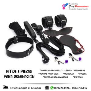 Kit De Piezas Bdsm Bondage Importadora Er Tica Sex Shop