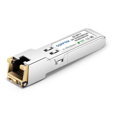 Juniper SRX SFP 1GE T ET Compatible 10 100 1000BASE T SFP Copper RJ 45