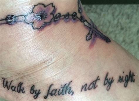 Walk By Faith Not By Sight Tattoos At Tattoo