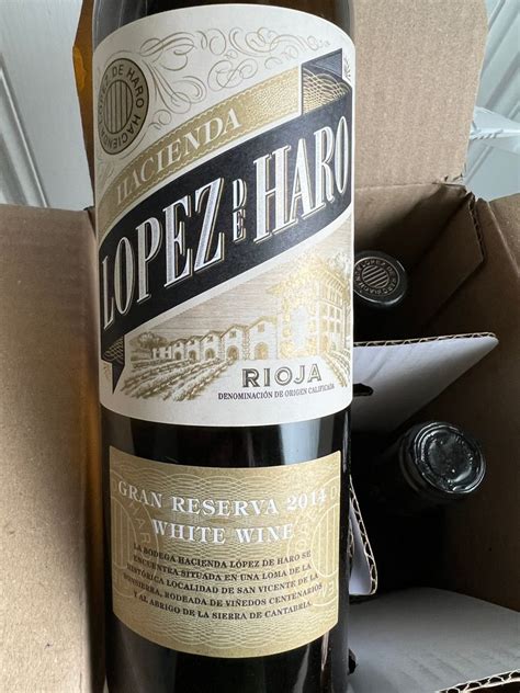 Bodega Classica Rioja Hacienda L Pez De Haro Gran Reserva Blanco