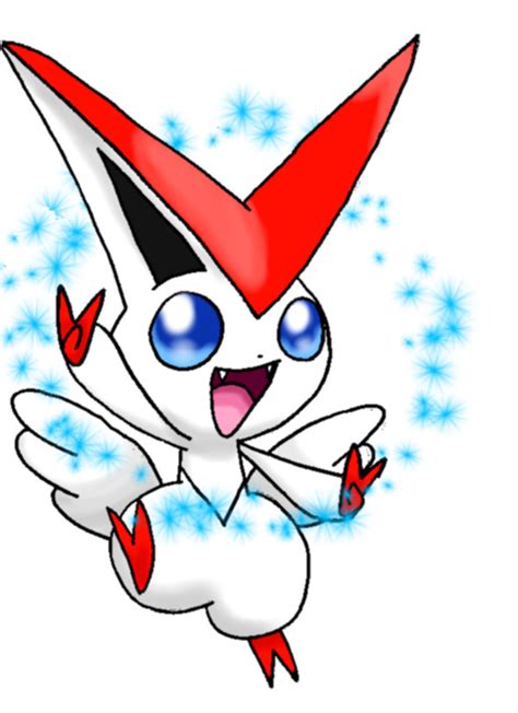 Shiny Victini By Totowuv On Deviantart