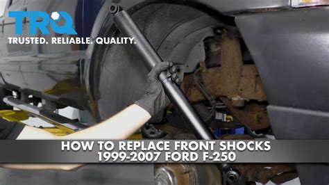 How To Replace Front Shocks 1999 2007 Ford F 250 YouTube