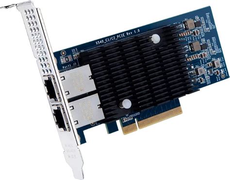 10 Gigabit PCIE Carte Réseau X540 T2 Chip 10GbE Ethernet PCI Express