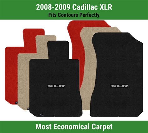 Lloyd Velourtex Front Carpet Mats For Cadillac Xlr W Silver On