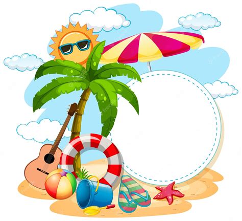 beach banner clipart - Clip Art Library - Clip Art Library