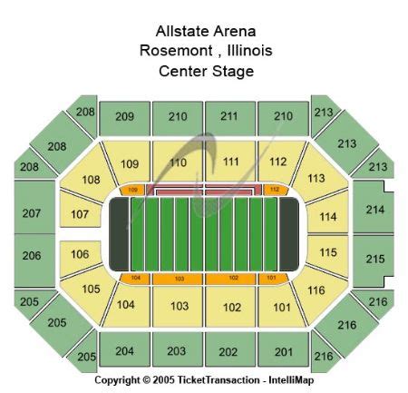 Allstate Arena Seating Chart Elton John Cabinets Matttroy