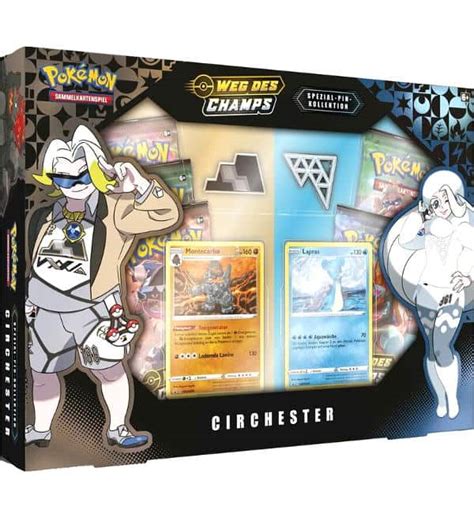 Pokemon Weg des Champs Circhester Kollektion alemão Stickerpoint