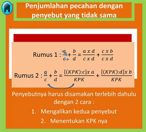 cara menghitung penjumlahan dan pengurangan pecahan 2