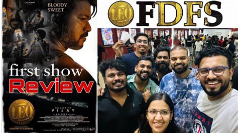 Leo Fdfs Vibe And Malayalam Movie Review Rj Sooraj Qatar Vijay