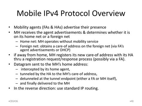 Ppt Mobile Ip Powerpoint Presentation Free Download Id1611698