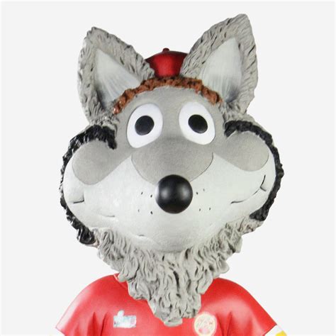 KC Wolf Kansas City Chiefs Super Bowl LVII Champions 3 Ft Mascot Bobbl FOCO