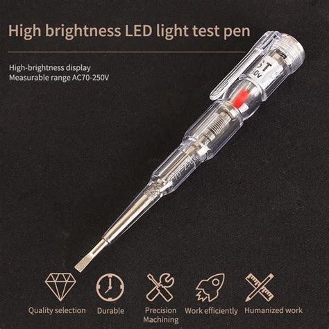 Buy V Electrical Tester Pen Waterproof Induced Voltage Responsive