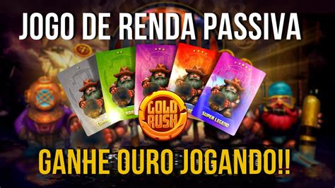 Gold Rush Jogo Nft De Minera O Renda Passiva Fora Do Radar