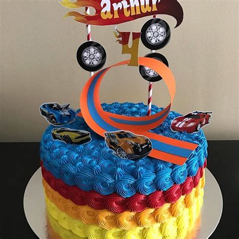 Introduzir 72 Imagem Bolo De Chantilly Da Hot Wheels Br Thptnganamst