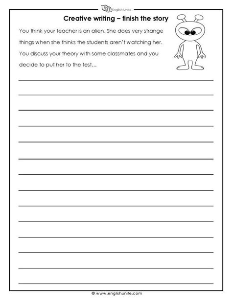 Fourth Grade Writing Worksheets