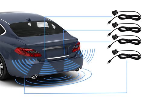 Auto Led Parking Sensor Kit For All Cars Mojito Fashion