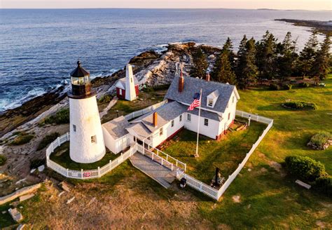 Pemaquid Point Lighthouse Maine Jigsaw Puzzle In Great Sightings