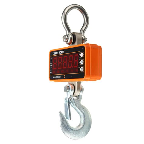 Ocs S1 1000kg High Precision Aluminum Digital Crane Scale Heavy Duty