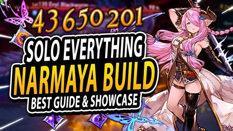 INSANE DAMAGE NARMAYA Best Build Guide Sigils Weapons Showcase