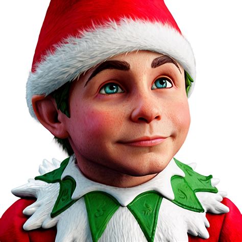 Download Festive Elf Shelf Sit Png 59