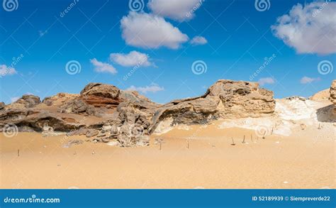 Farafra Oasis In Egypt Stock Image Image Of Egyptian 52189939