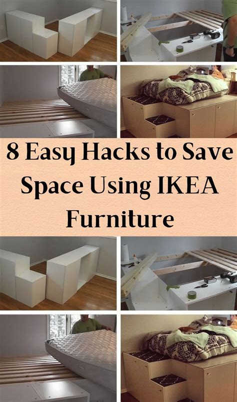 8 Awesome Hacks That Transform Ikea Furniture Into Space Saving