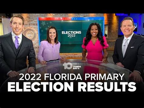 Florida Primary Election Results Analysis From The Tampa Bay Team