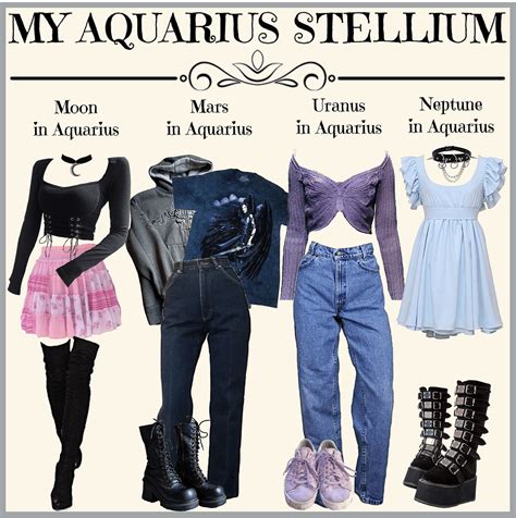 My Aquarius Stellium Outfit Shoplook