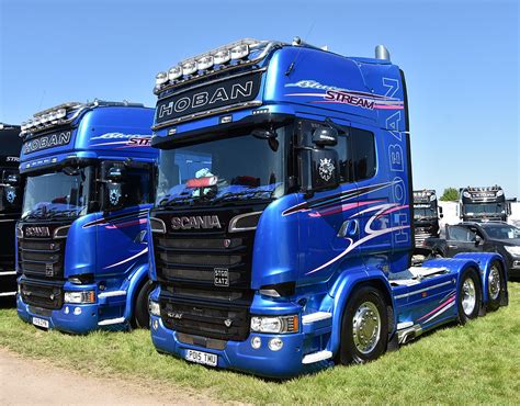 Hoban Scania R730 Blue Stream Pair Truckfest Peterborough Flickr